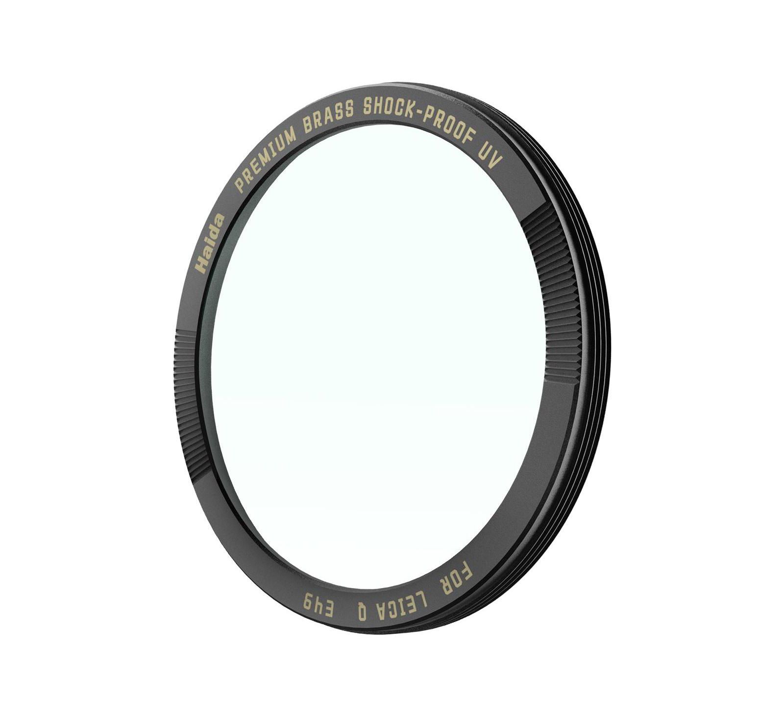 Haida 49mm Premium Brass Shock-Proof UV Filter Schott B270 Optical Glass Lens Filter for Leica Q3 43