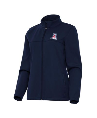 Antigua Women's Navy Arizona Wildcats Links 2 Full-Zip Golf Jacket