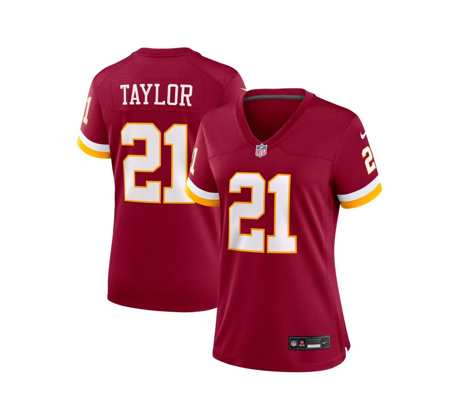 Женская джерси Nike Sean Taylor Burgundy Washington Commanders Retired Game