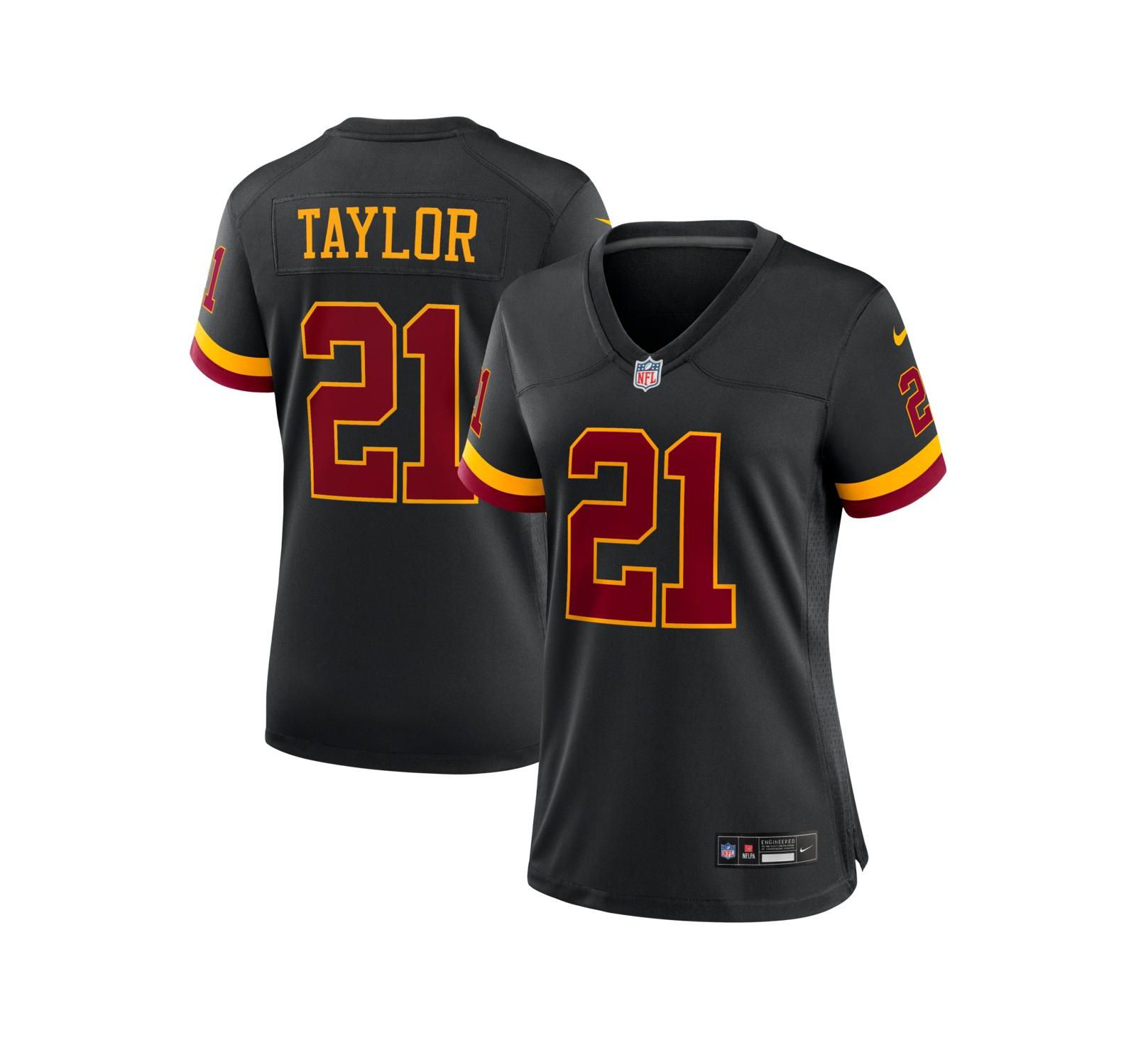 Женская джерси Nike Sean Taylor Black Washington Commanders Hail Raiser Alternate Retired Game