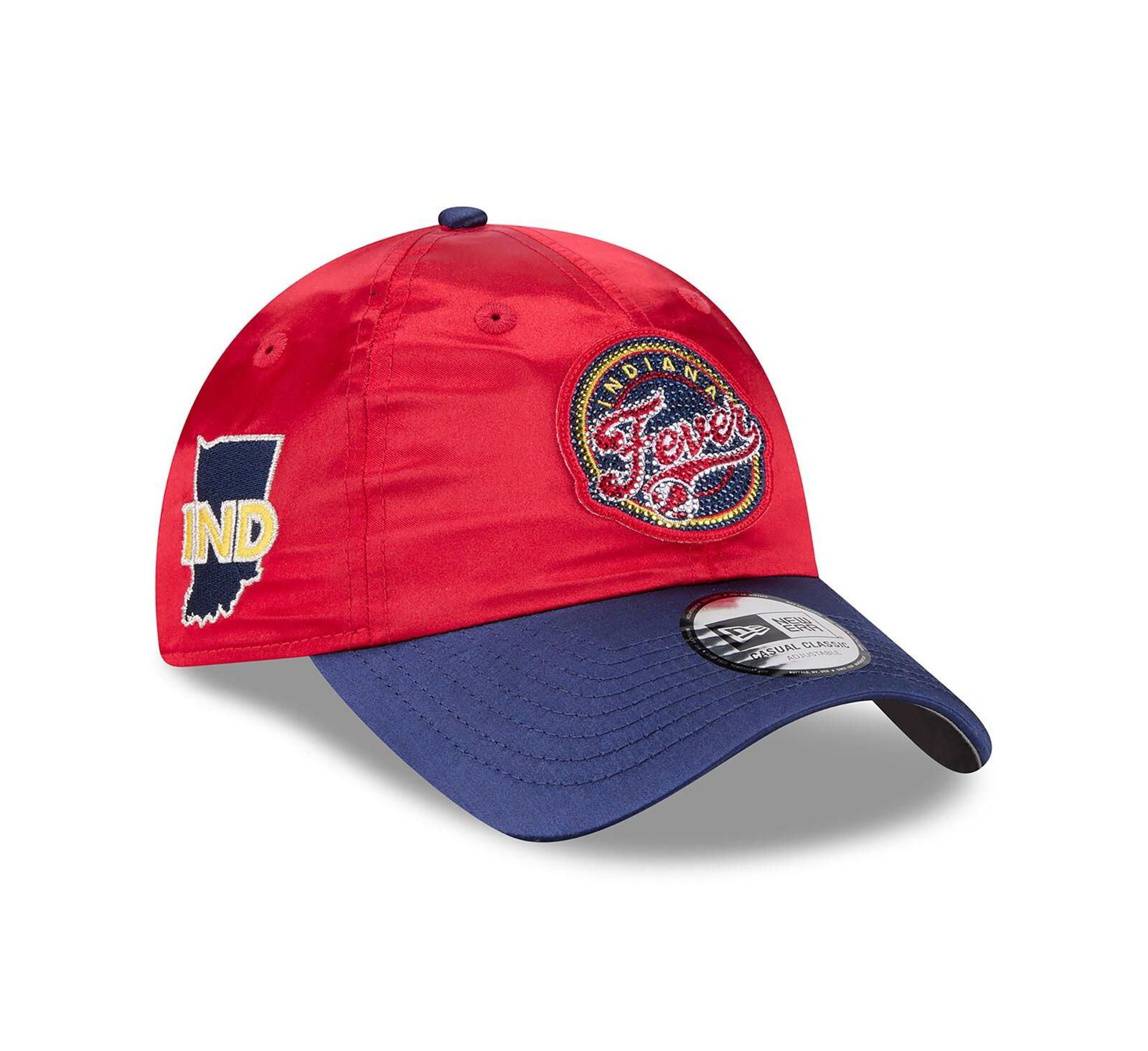 New Era Мужская и Женская регулируемая кепка Indiana Fever 2026 WNBA Draft