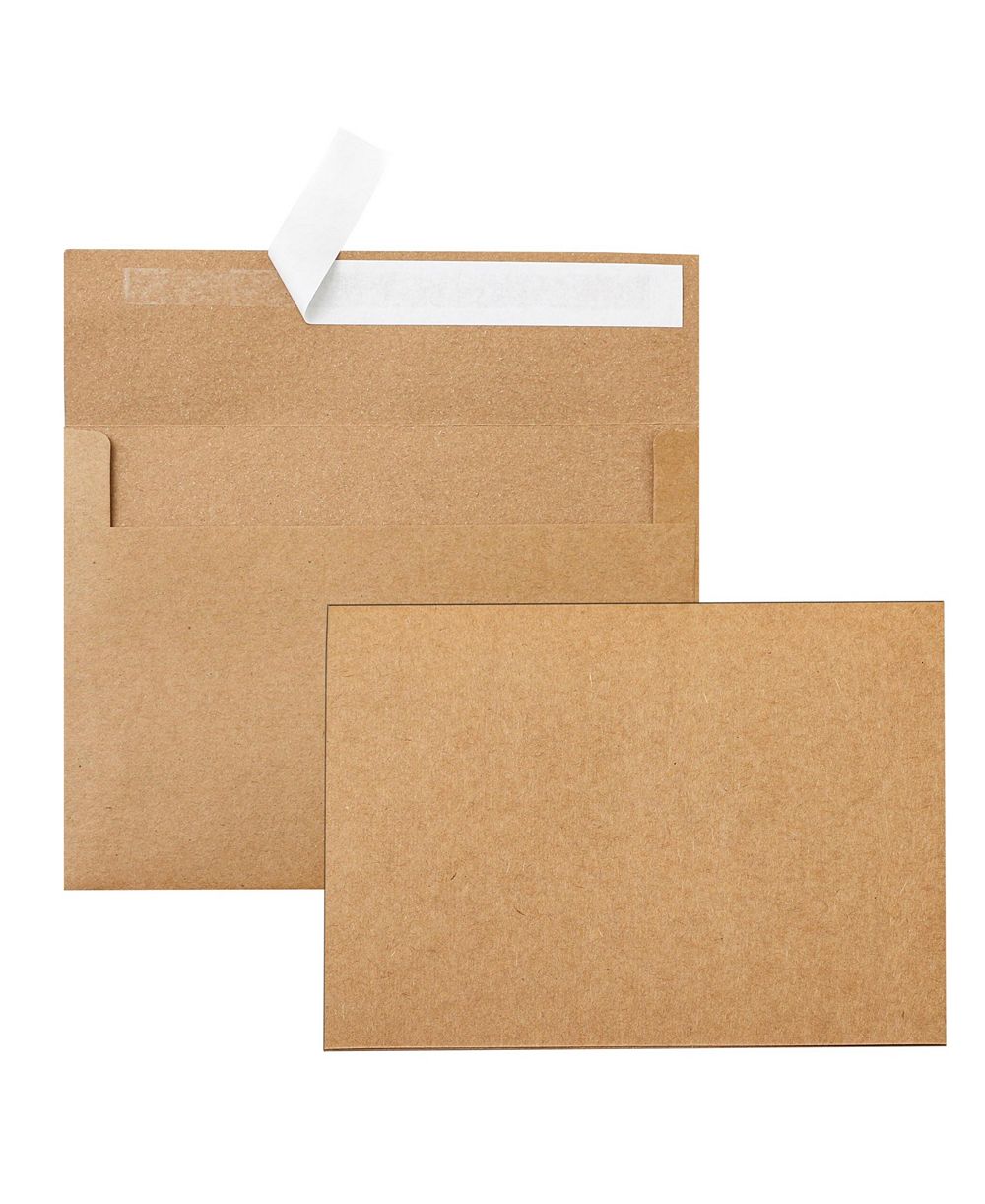 Конверты для поздравительных открыток GNUADZ Single Panel Cardstock Printable Self Seal DIY Invitations