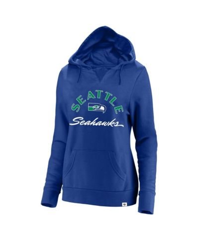 '47 Brand Women's Royal Seattle Seahawks Plus Size Whirlwind Naomi Hoodie