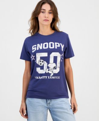 Grayson Threads, The Label Juniors' Snoopy Soccer Short-Sleeve T-Shirt