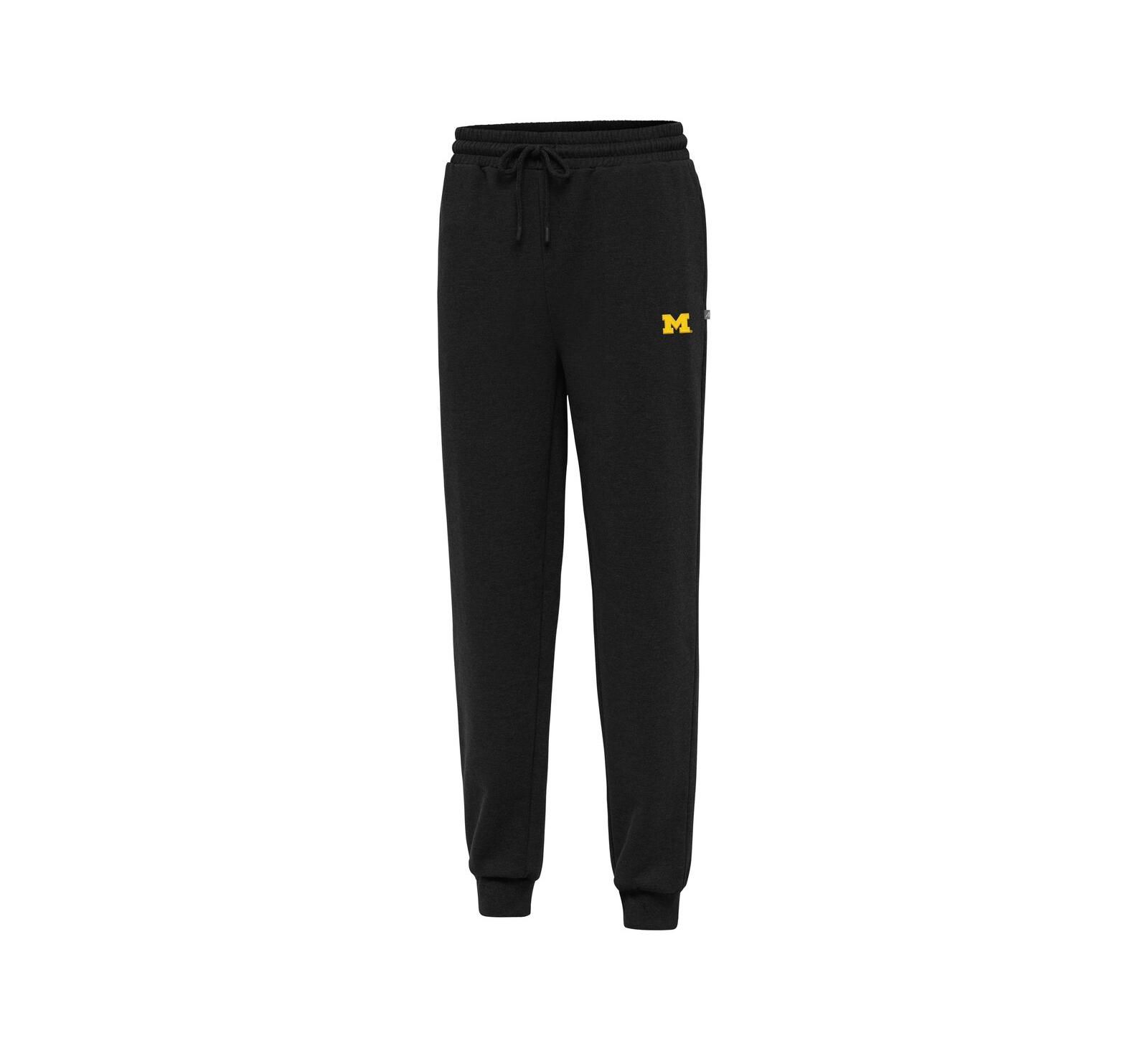 Antigua Men's Black Michigan Wolverines Idol Jogger Pants