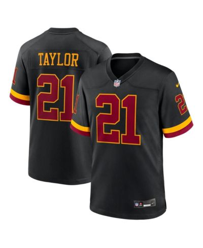 Мужская джерси Nike Sean Taylor Black Washington Commanders Hail Raiser Alternate Retired Player Game