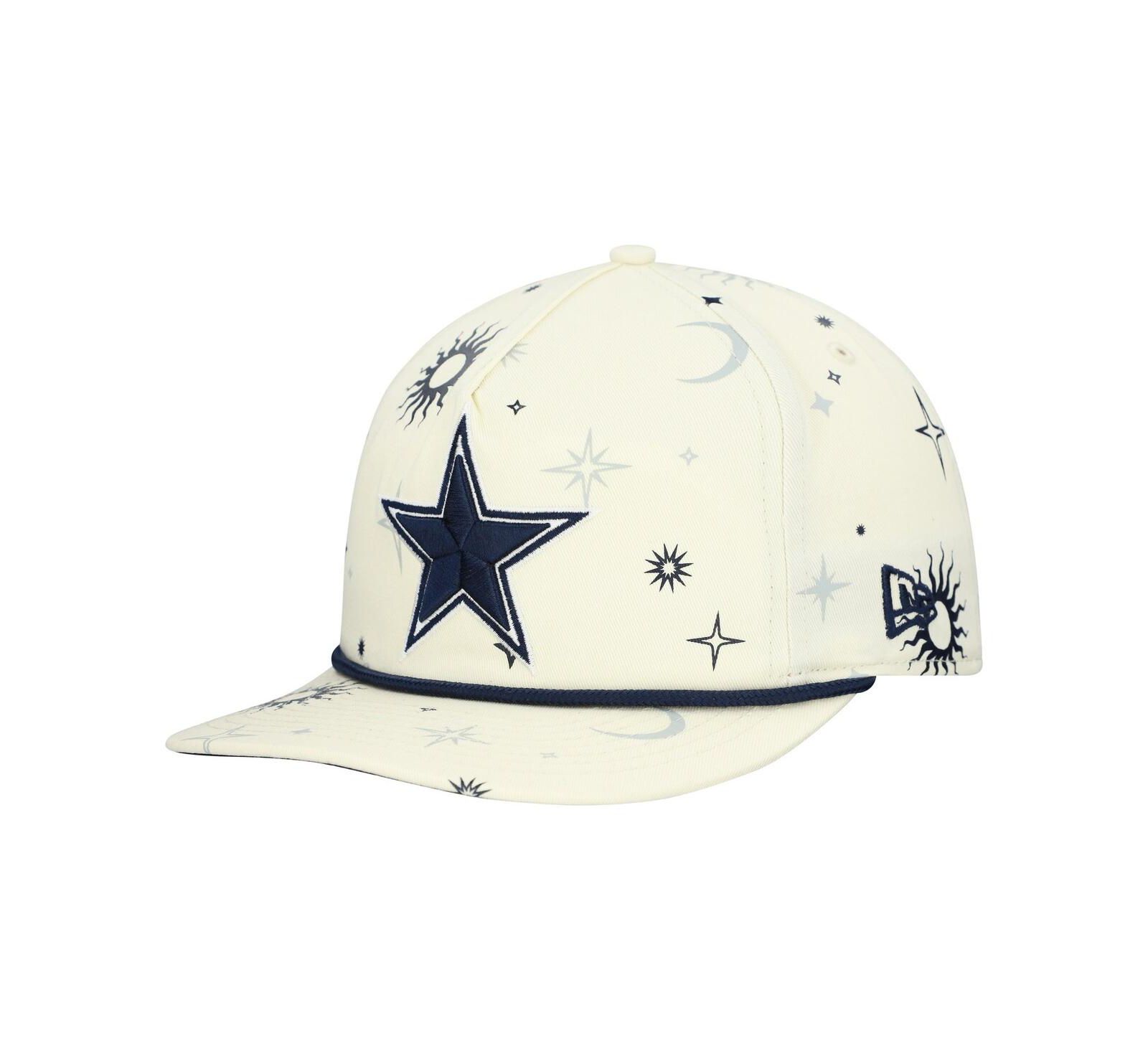 New Era Men's Stone Dallas Cowboys Celestial Golfer Snapback Hat
