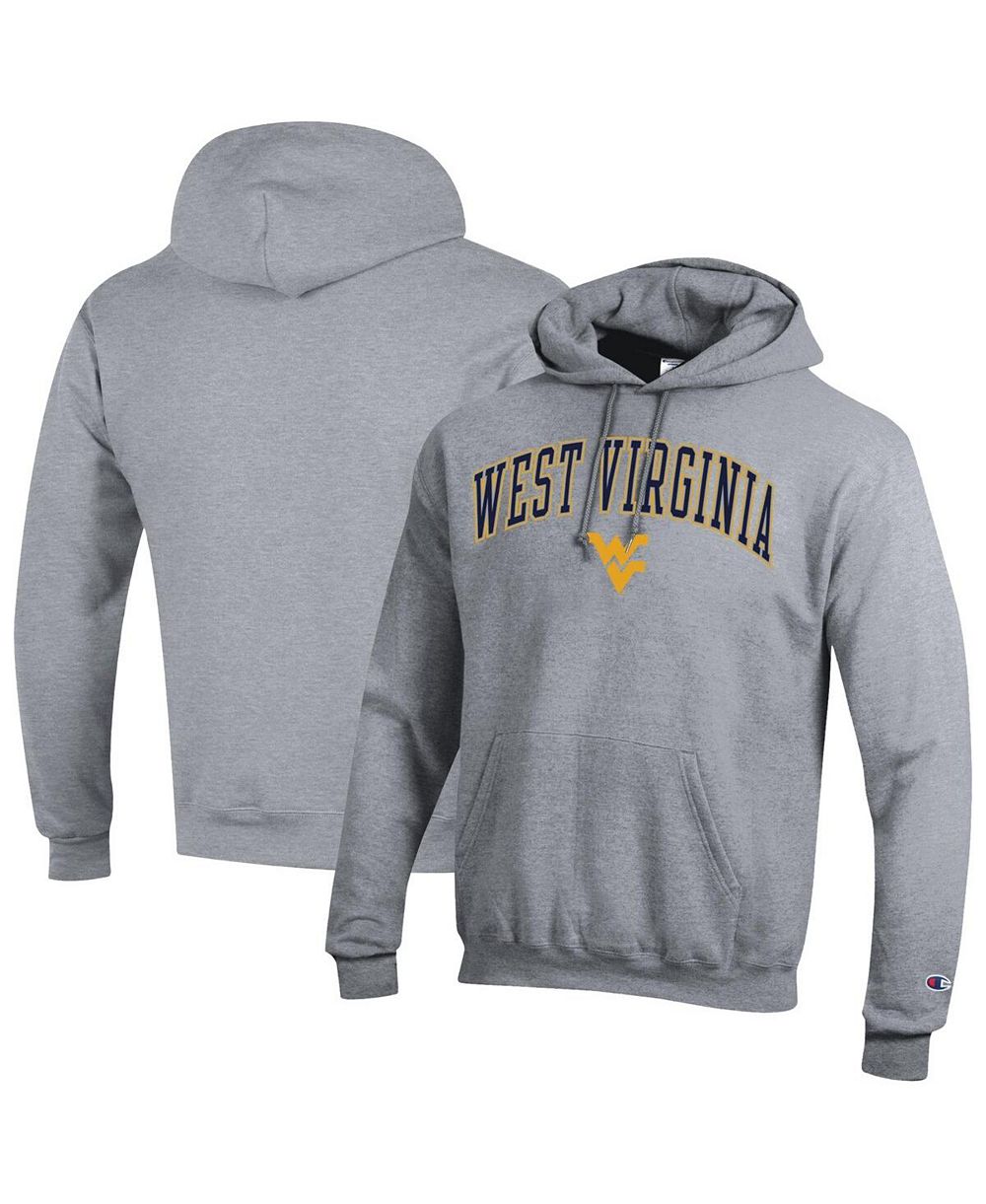 Champion Men's Gold West Virginia Mountaineers Arch Over Logo Pullover Hoodie