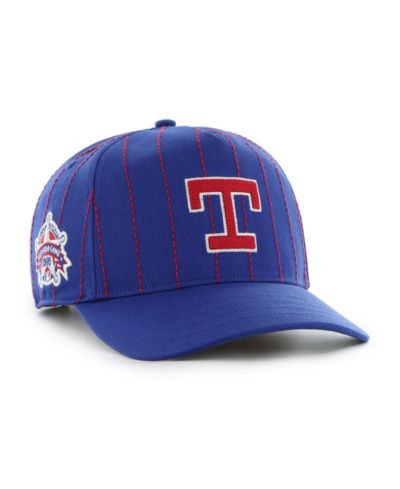 '47 Brand x Rawlings Мужская кепка Texas Rangers, синяя, регулируемая