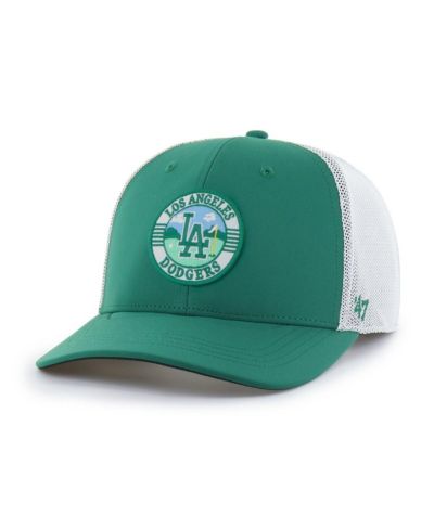 Кепка '47 Brand Мужская Los Angeles Dodgers Green/White