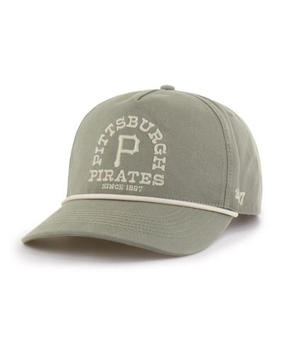 '47 Brand Мужская Olive Pittsburgh Pirates Canyon Ranchero Hitch Adjustable Hat