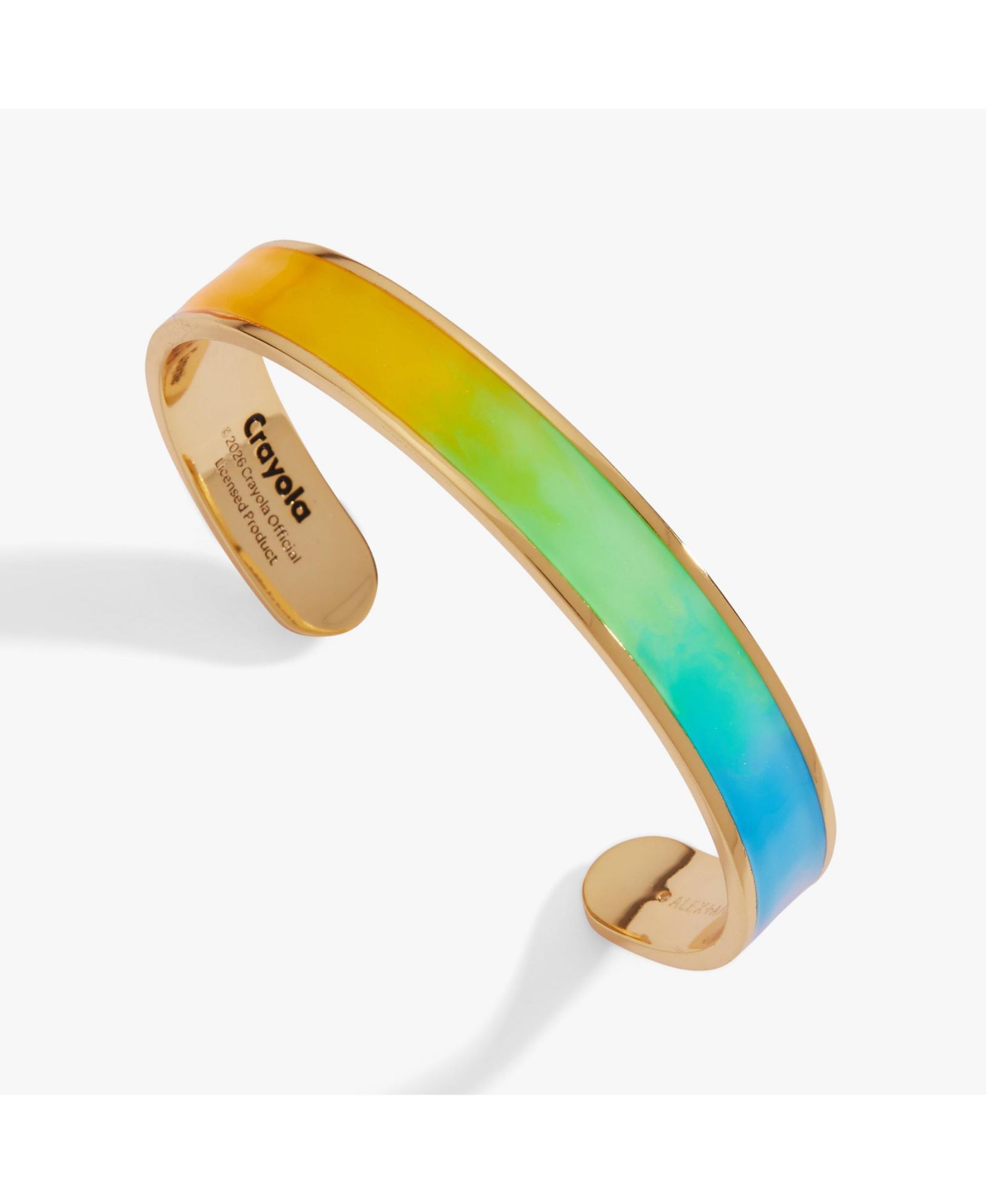 Браслет Alex and Ani Crayola Rainbow Gradient Cuff