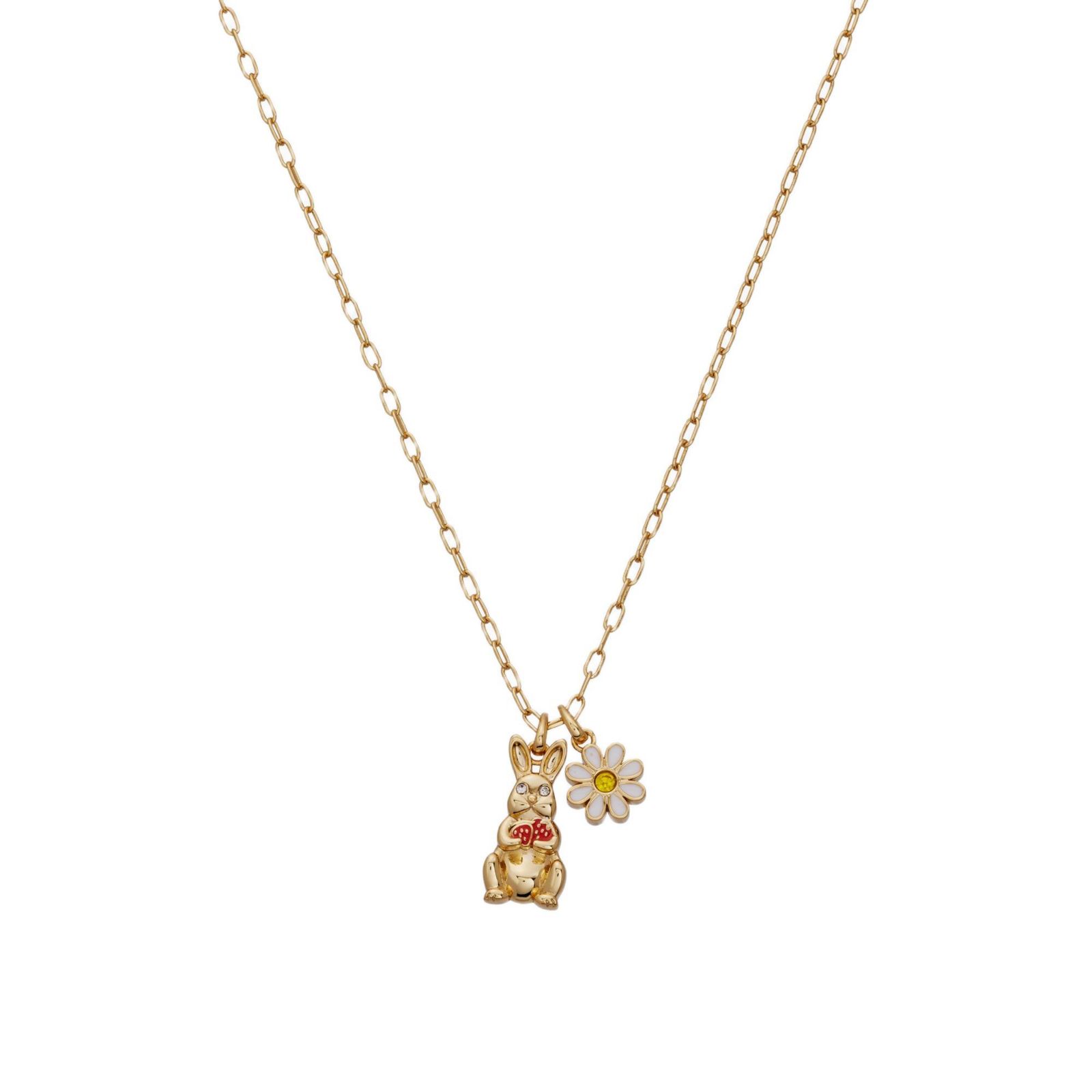 Подвеска Alex and Ani Bunny Charm Necklace