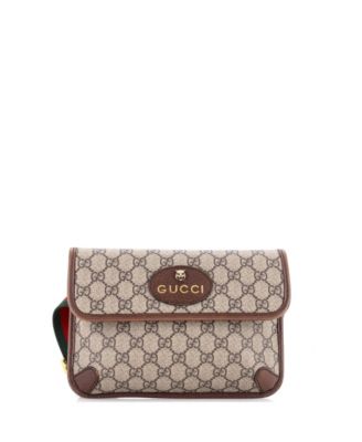 Сумка-ремень Gucci Neo Vintage с клапаном из ткани GG с покрытием