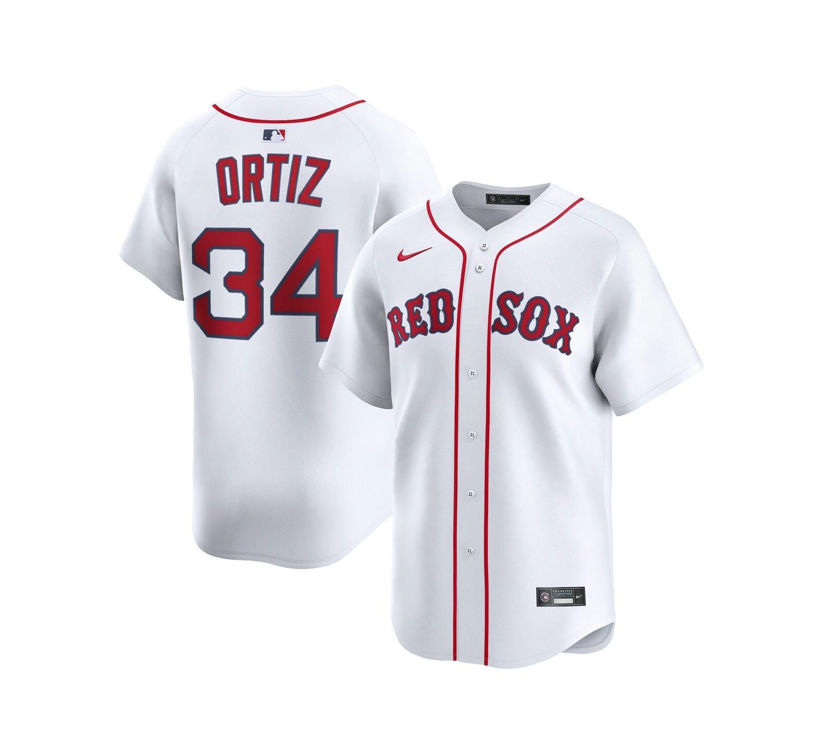 Мужская джерси Nike David Ortiz Boston Red Sox