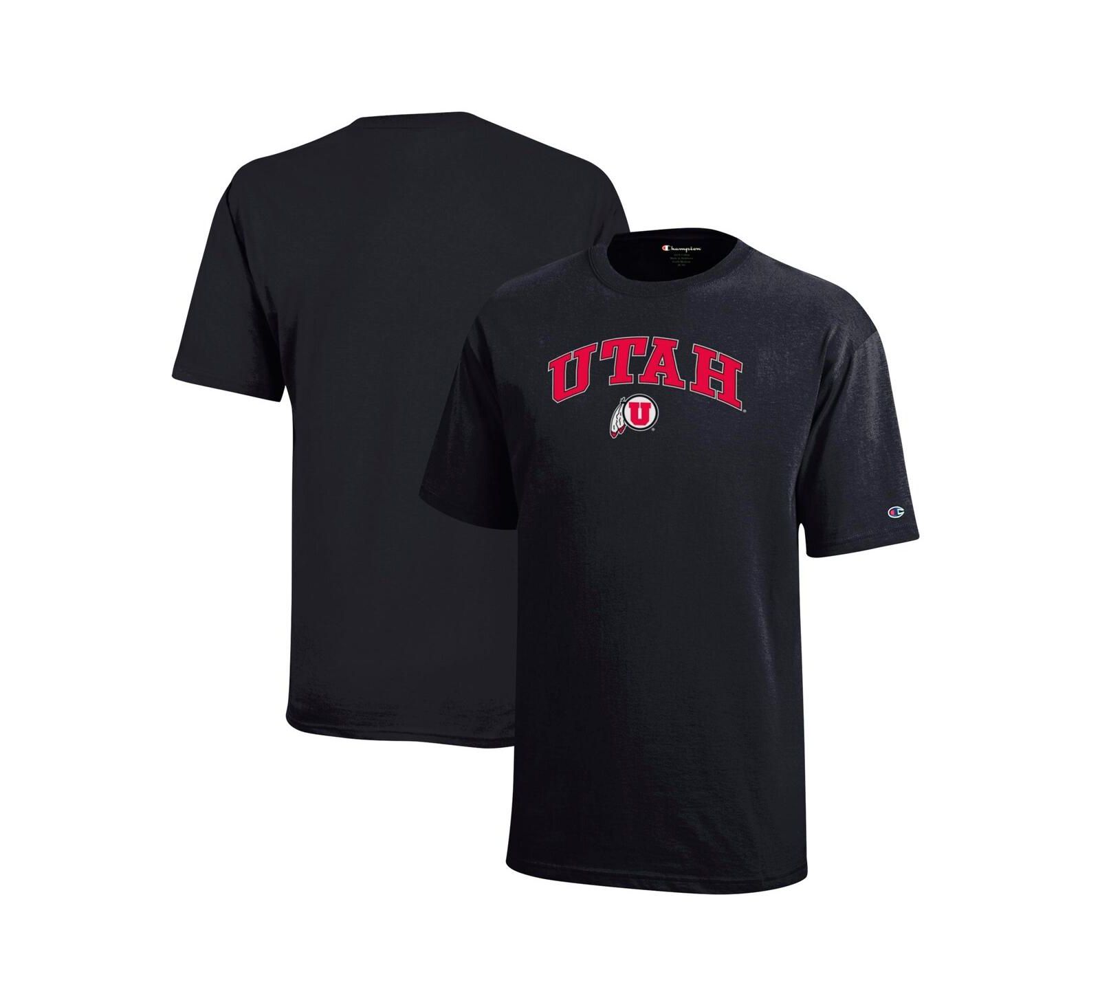 Футболка Champion для мальчиков и девочек с логотипом Utah Utes