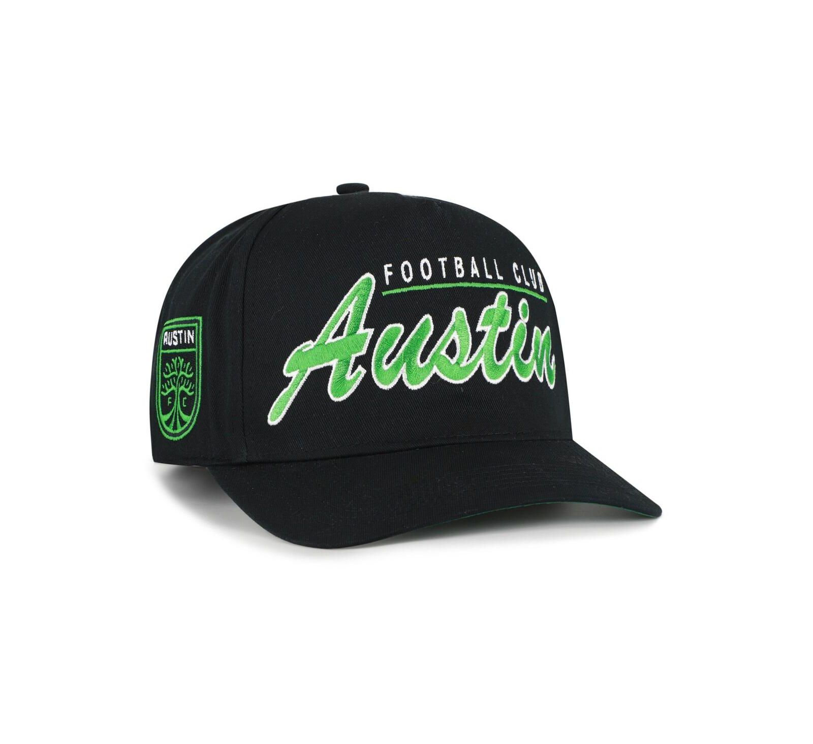 '47 Brand Men's Black Austin FC Brushmark Hitch Adjustable Hat