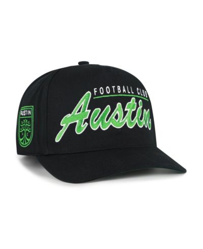 '47 Brand Men's Black Austin FC Brushmark Hitch Adjustable Hat