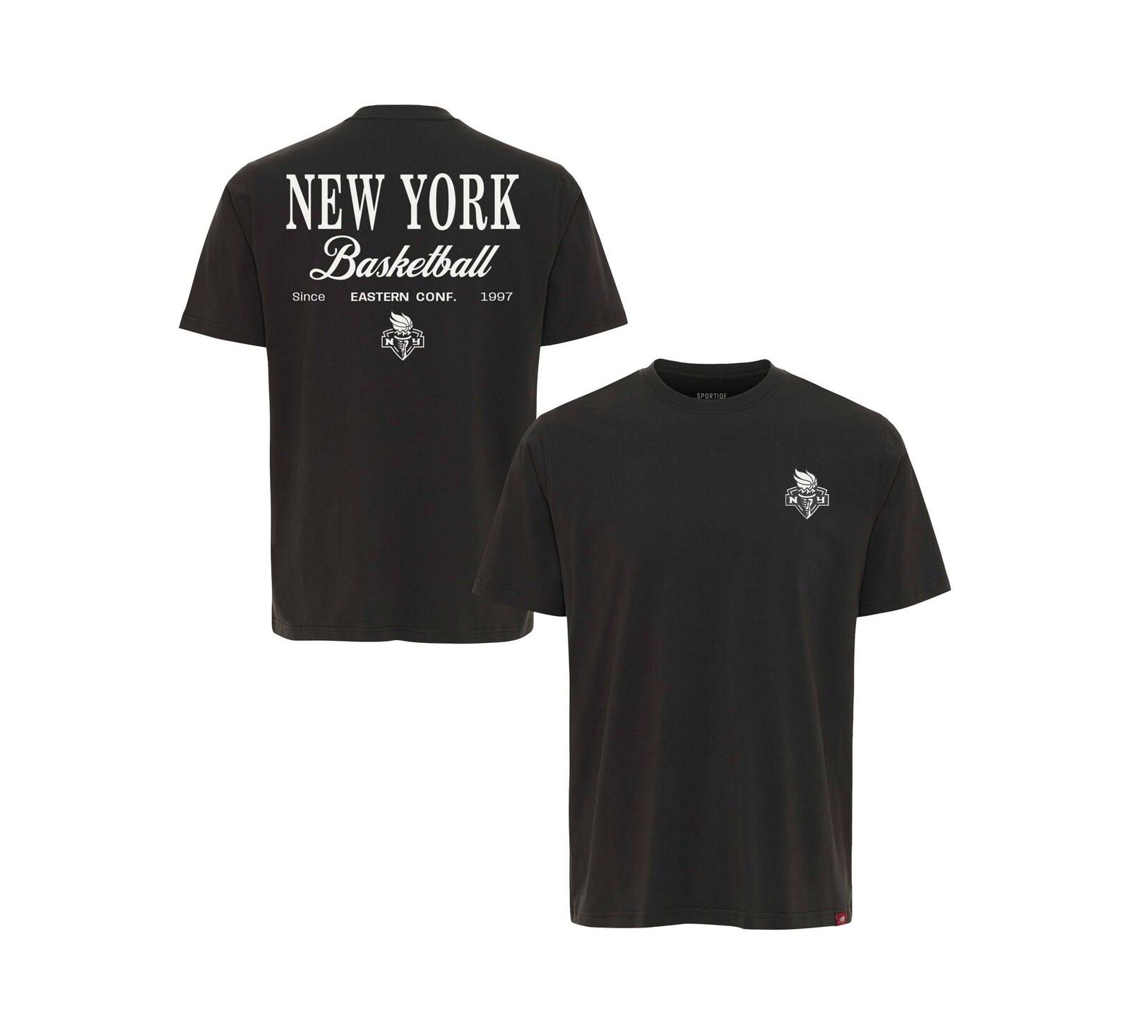 Мужская и женская футболка Sportiqe, New York Liberty Athletic Club, свободный крой, премиум