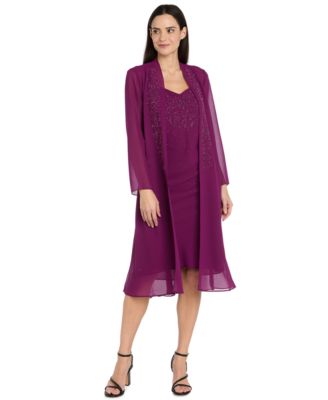 Комплект из 2 предметов R & M Richards Petite Removable Jacket & Dress