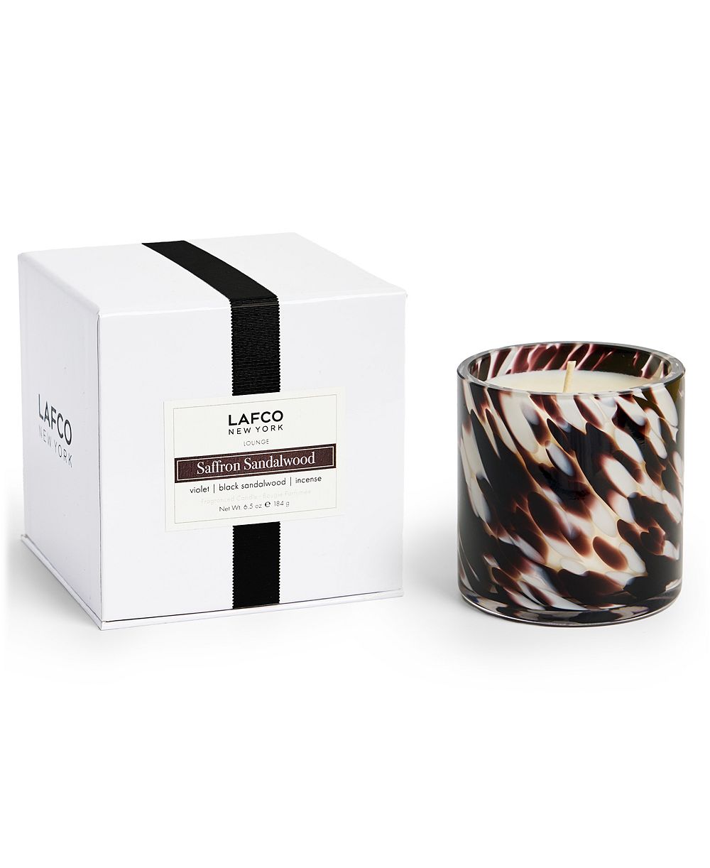 LAFCO New York Saffron Sandalwood Classic Candle, 6.5 oz.