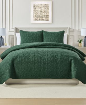 Seventh Studio Holly Pinsonic Quilted 3-Piece Quilt Set, King