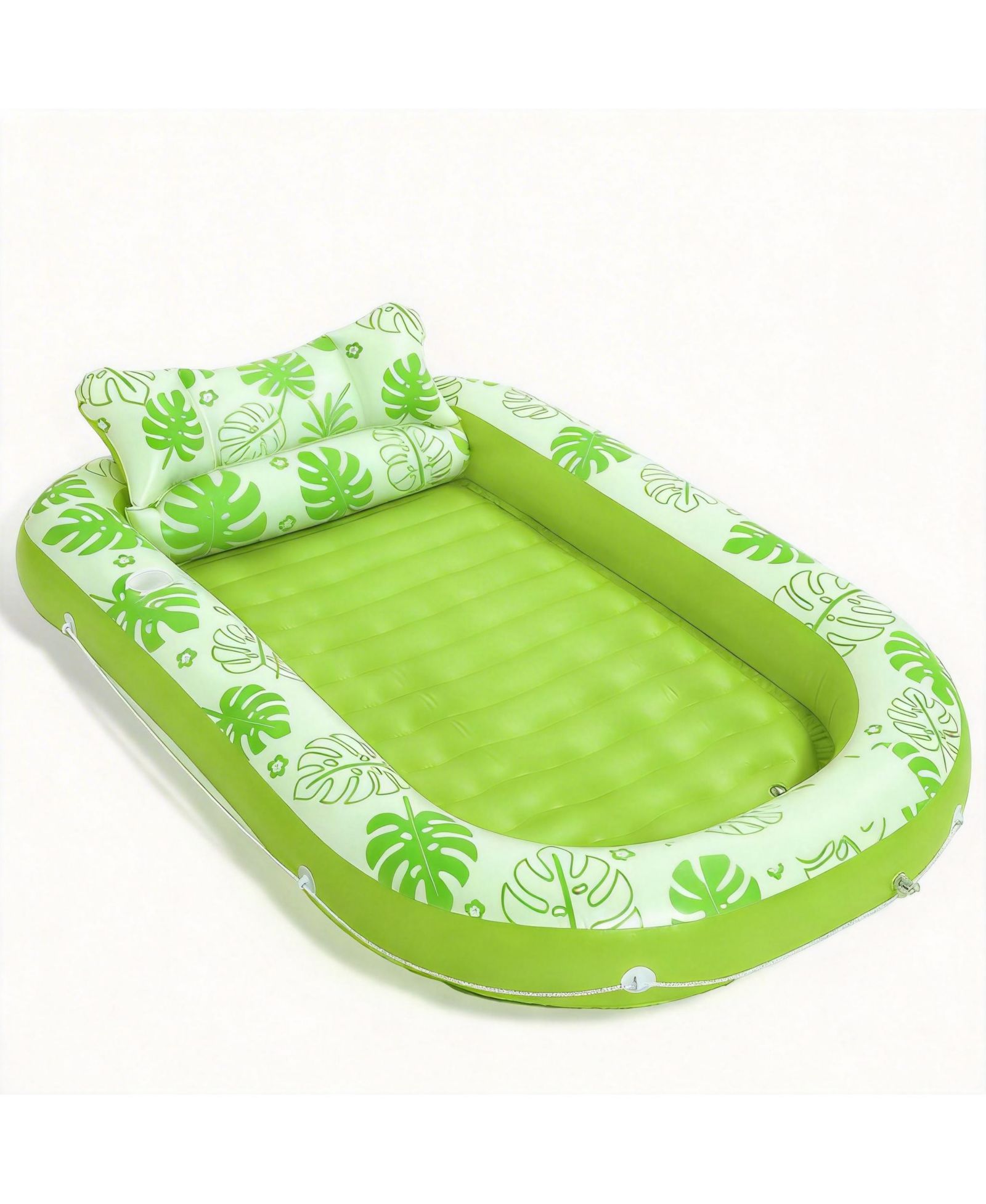 Надувной матрас-поплавок GNUADZ Inflatable Tanning Pool Lounger 71"x47"