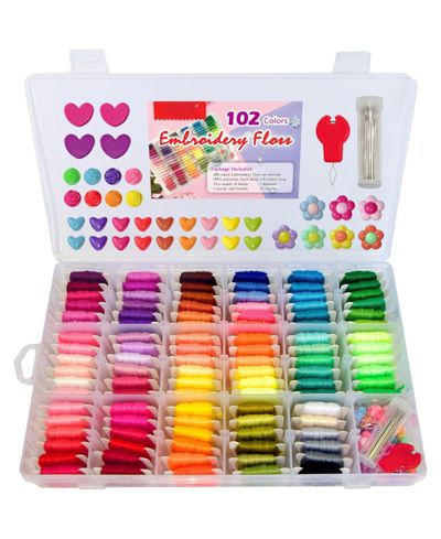 Набор для вышивания GNUADZ 102 Embroidery Floss Cross Stitch Thread Craft Kit