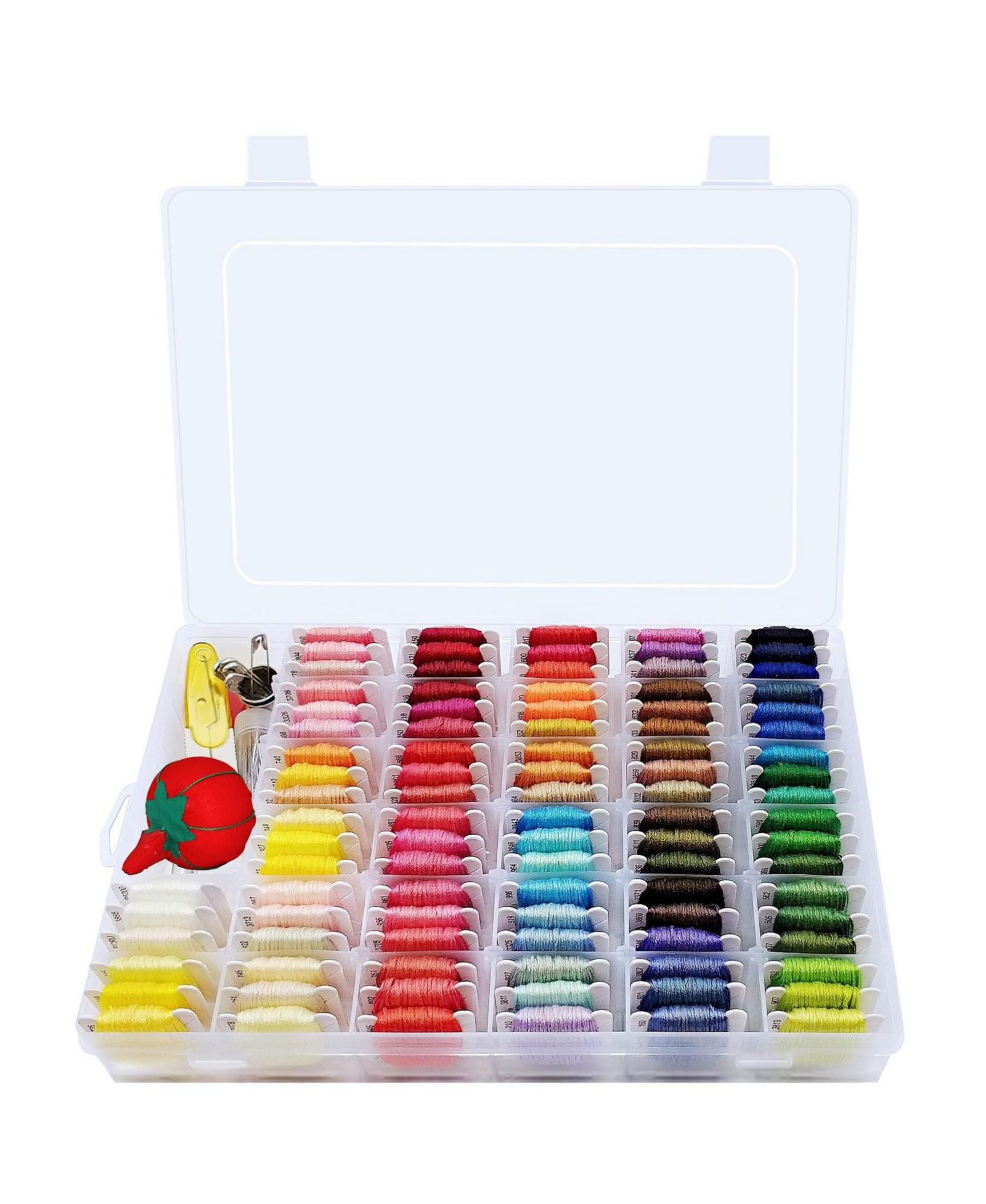 GNUADZ Embroidery Floss Bracelet Kit Organizer Sewing Tools Gift
