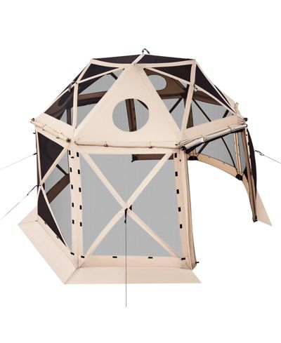 GOUUN разборной сферический шатер-палатка 12x12 ft с съемным верхом и сумкой