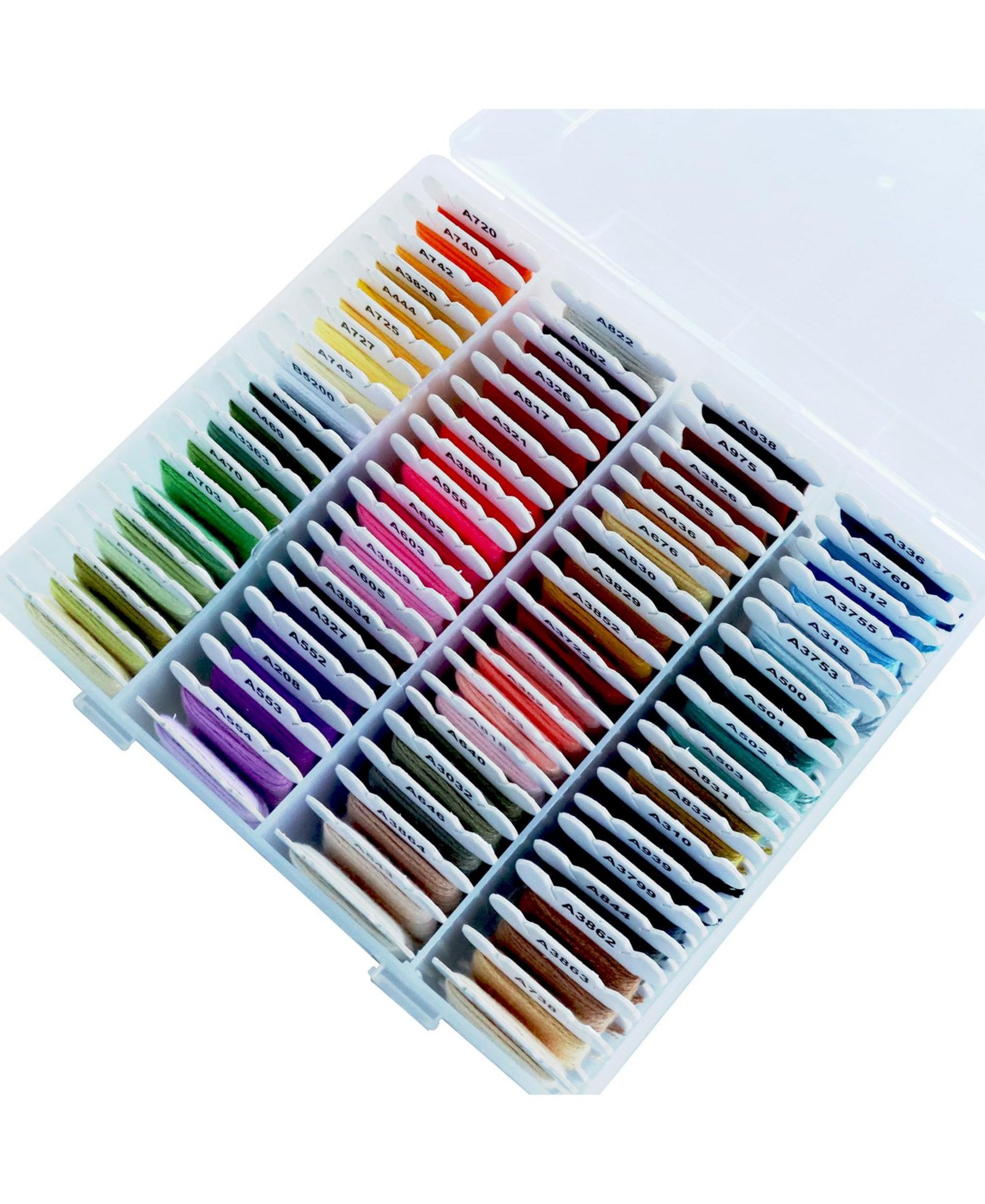 GNUADZ 80-color Friendship Bracelet Embroidery Floss Kit