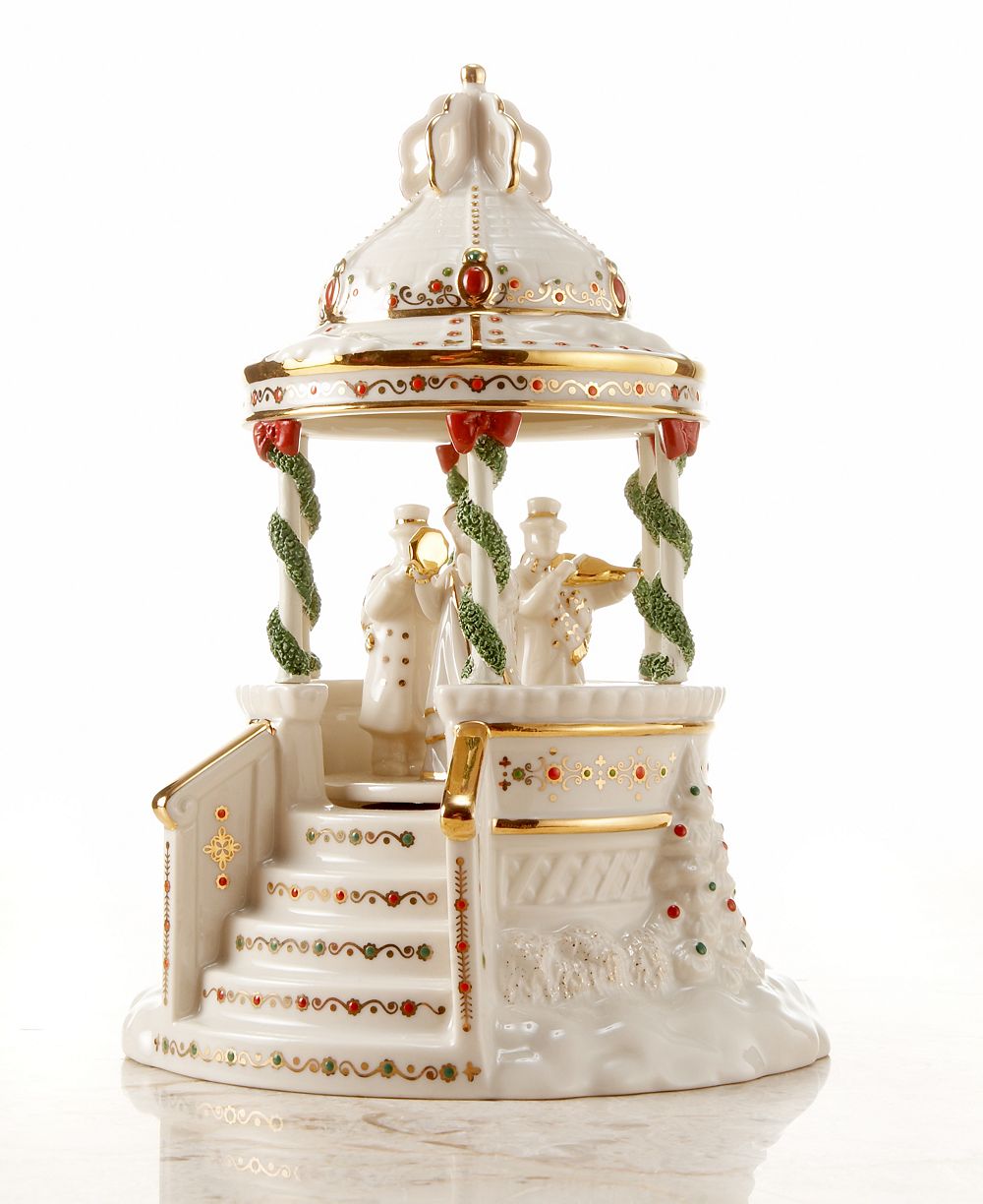 FROM THE 2007 VAULT! Lenox Mistletoe Park Gazebo Bandstand, Exclusively at Macy's
