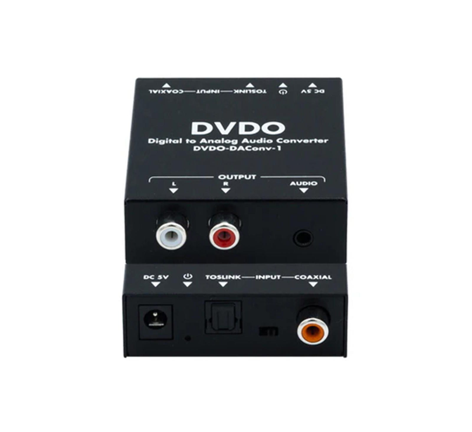 Цифровой аудиоконвертер DVDO Coaxial Toslink в Analog