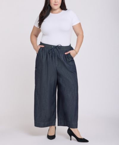 Женские брюки NYDJ Plus Size Whitney Cargo Crop