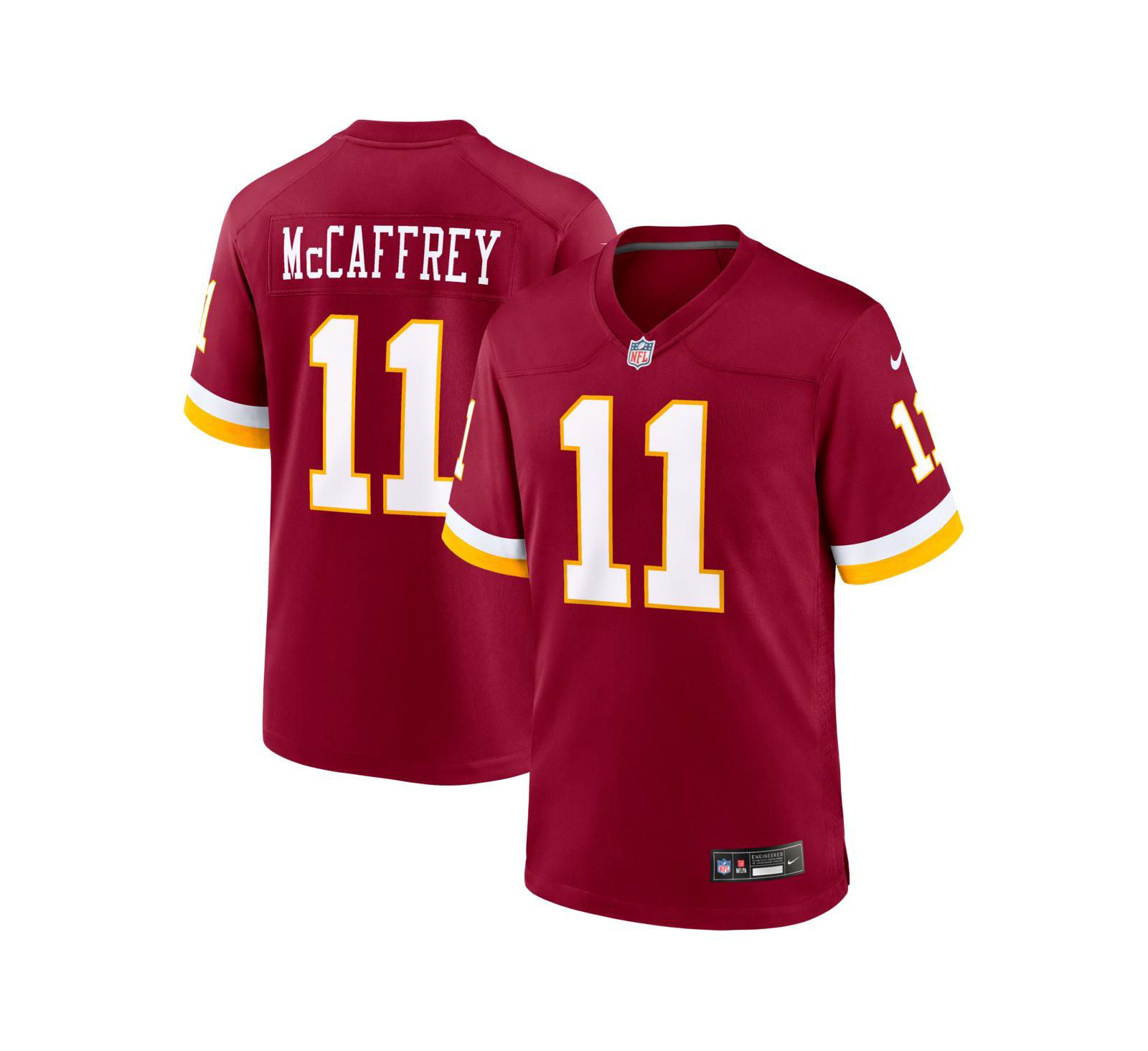 Nike Men's Luke McCaffrey Burgundy Washington Commanders Game Jersey