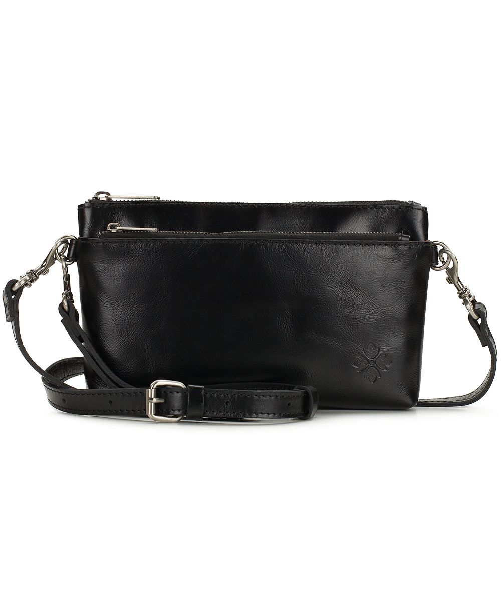 Patricia Nash Mignon Small Leather Wristlet Crossbody Bag