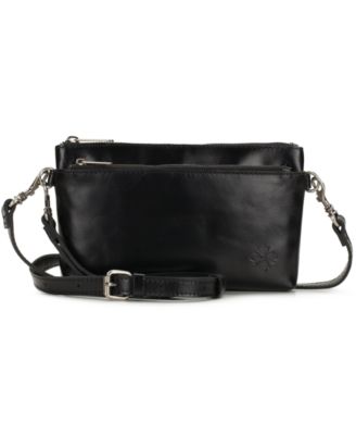 Patricia Nash Mignon Small Leather Wristlet Crossbody Bag