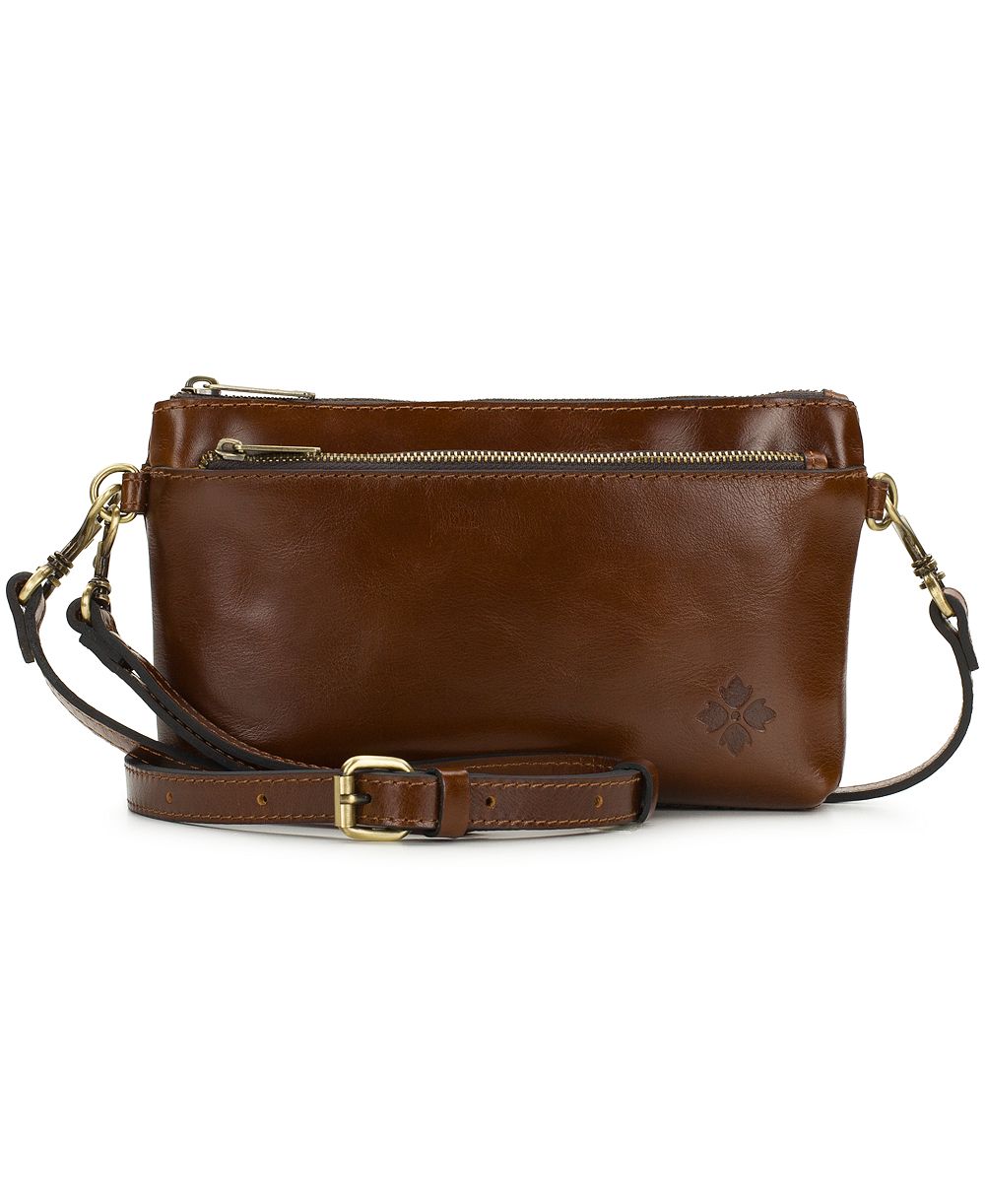 Сумка-клатч Patricia Nash Mignon Small Leather Wristlet Crossbody