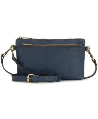 Patricia Nash Mignon Small Leather Wristlet Crossbody Bag