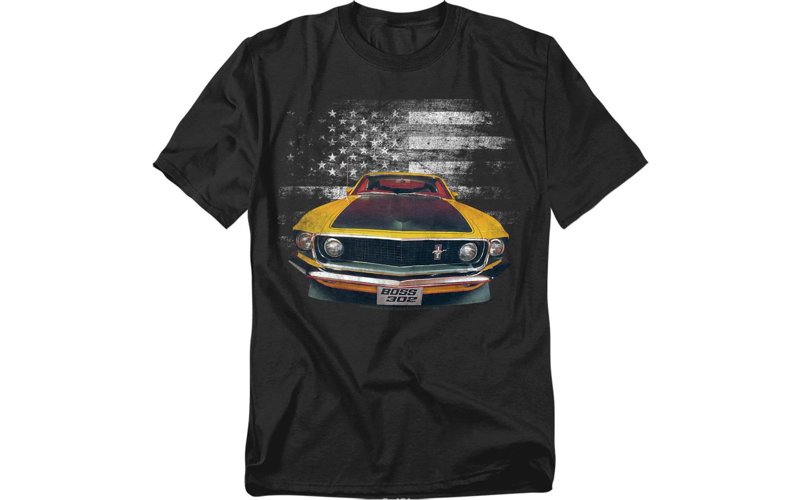 Mustang Men's Ford Boss USA T-Shirt