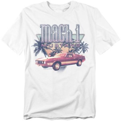Мужская футболка Mustang Ford Mach 1 Palm Tree