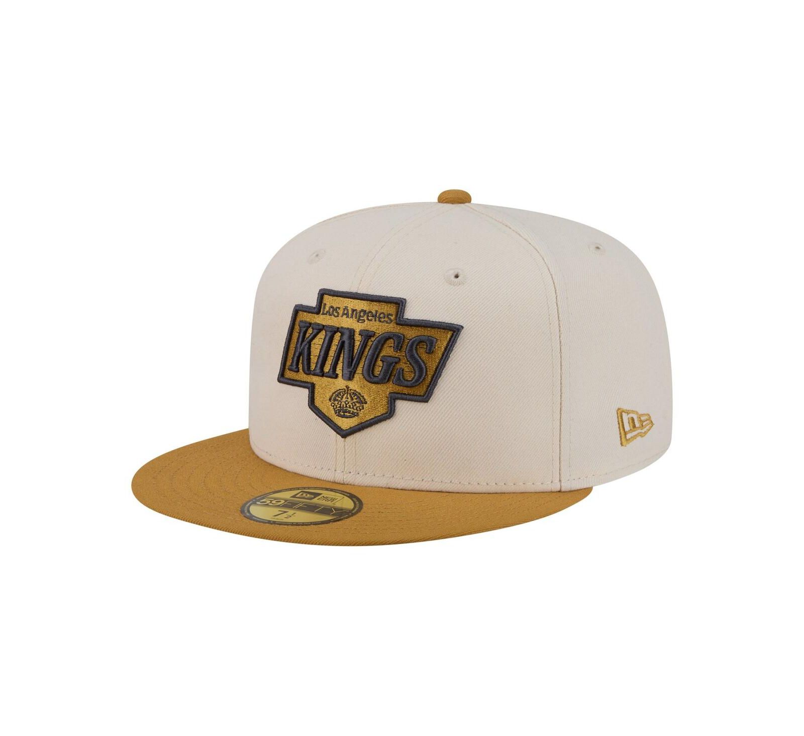 New Era Мужская кепка Los Angeles Kings Colorpack Two-Tone 59FIFTY Fitted Hat Cream/Tan