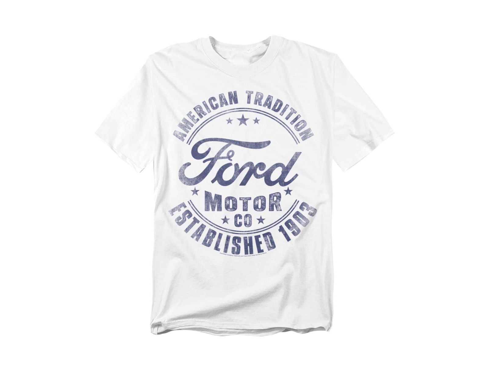 Mustang Men's Ford Built In The USA Retro T-Shirt