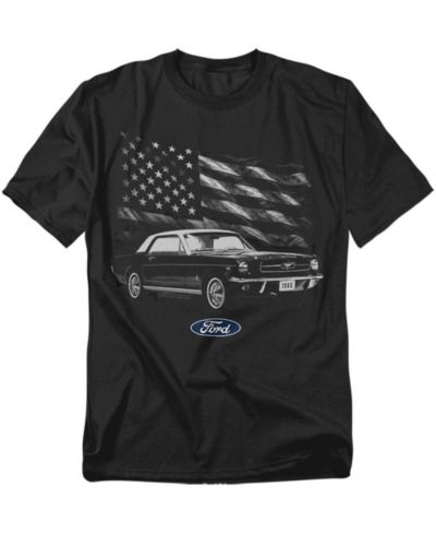 Мужская футболка Mustang Ford USA Flag