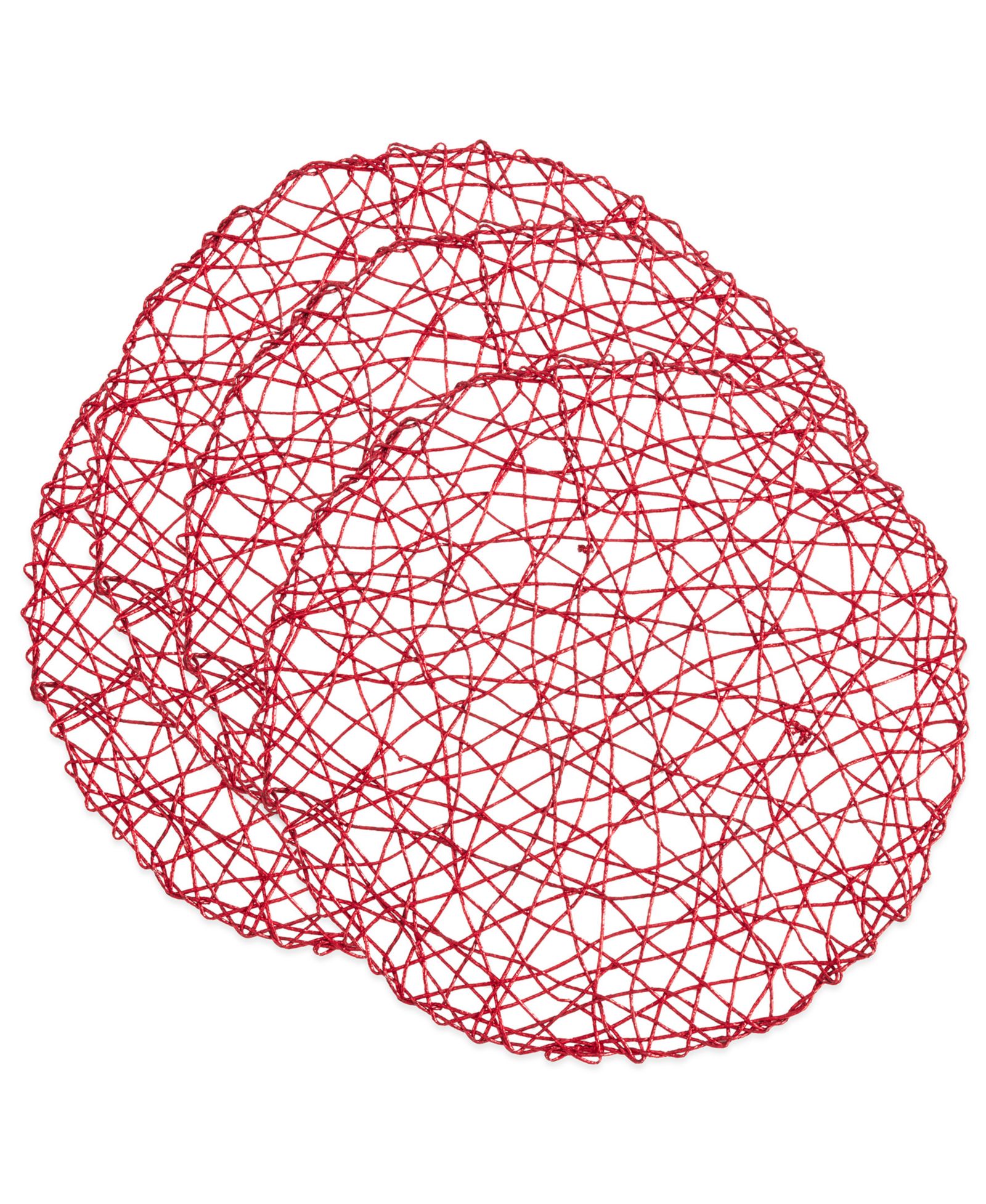 Saro Lifestyle подставки под тарелки Wire Nest, набор из 4 шт.