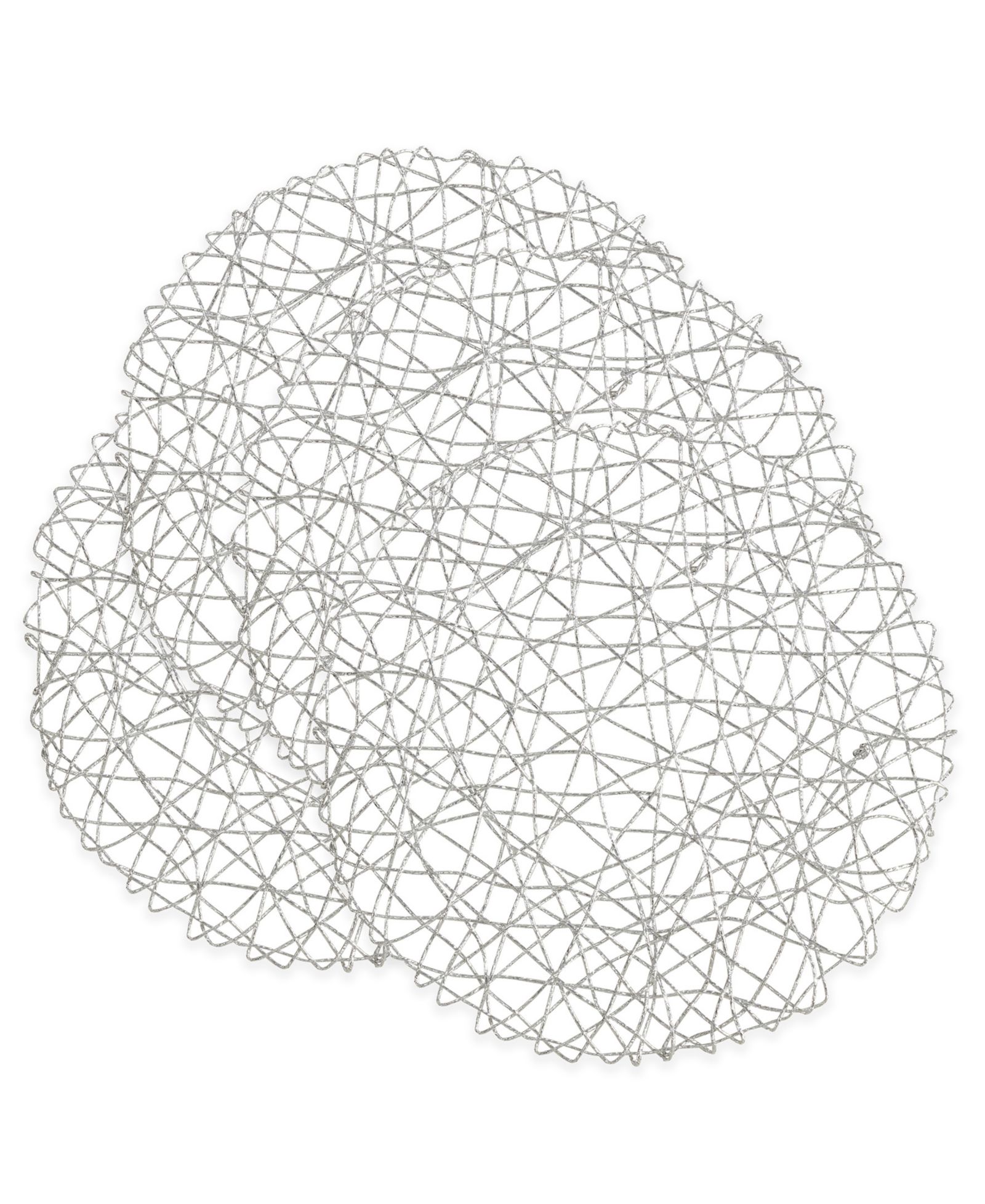Saro Lifestyle Wire Nest Placemats, Set of 4