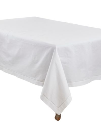 Saro Lifestyle скатерть Rochester с декоративной каймой 70" x 120"