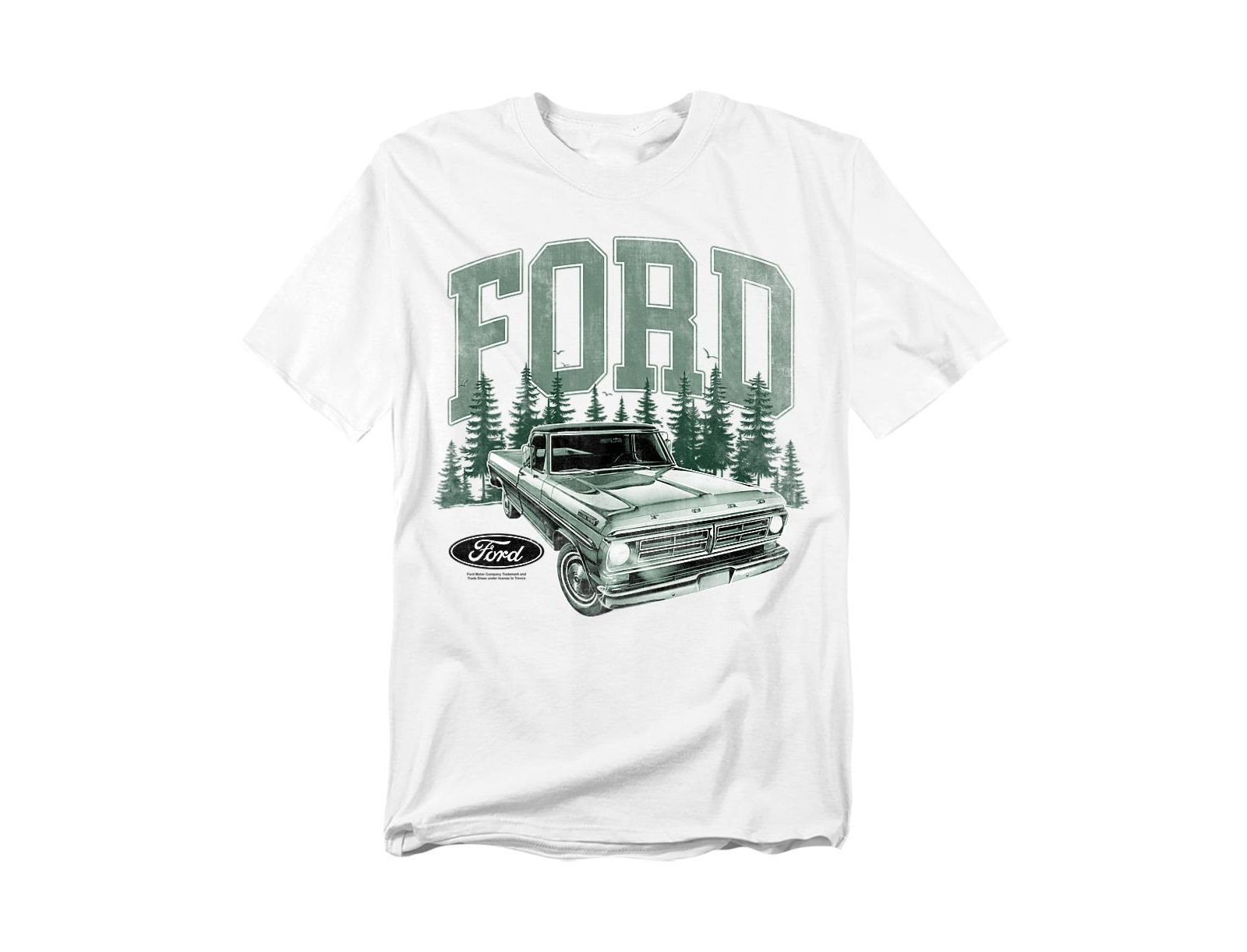 Mustang Men's Ford Trucks F150 Pickup Forest T-Shirt
