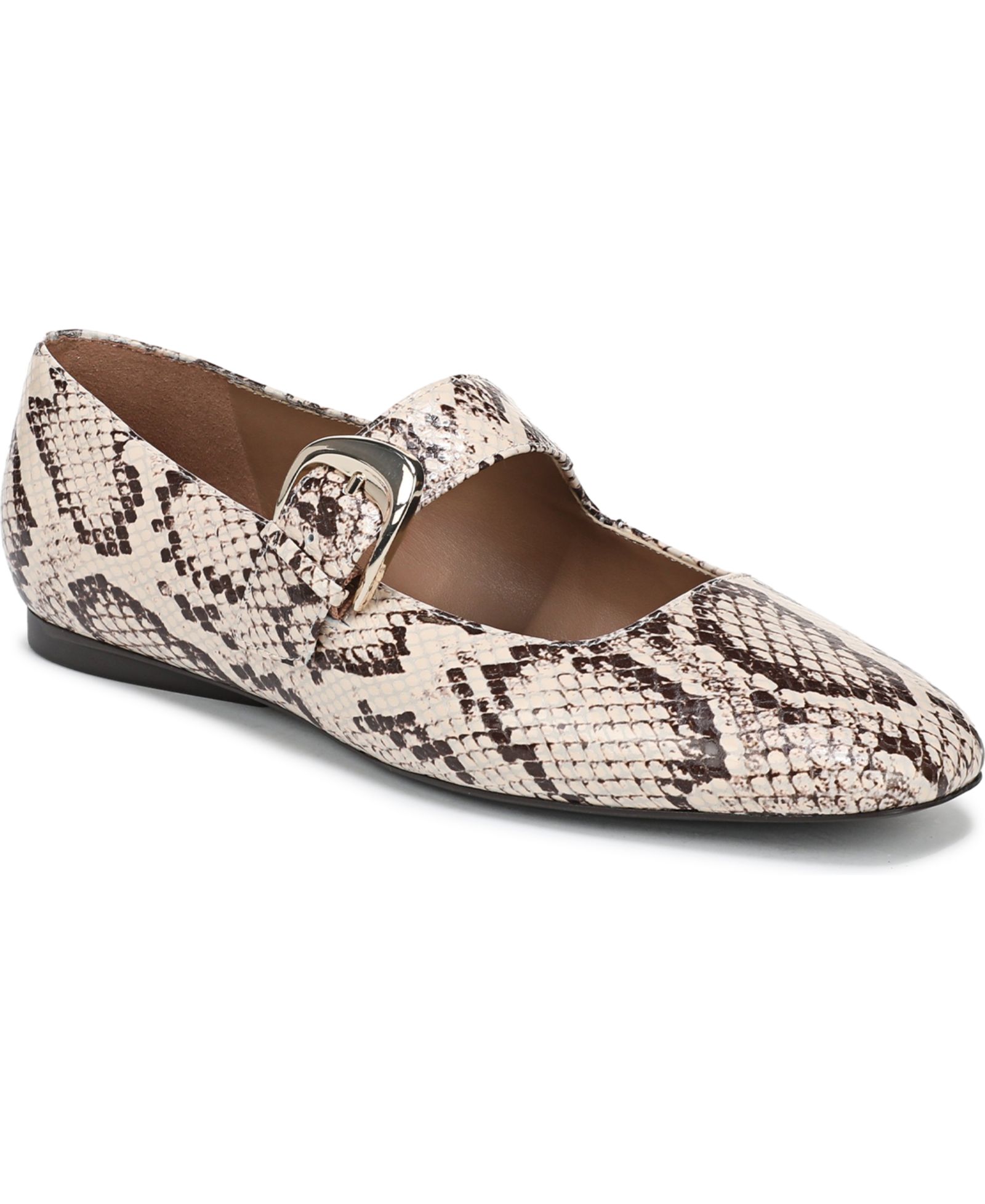 Naturalizer Women's Cosmic Square Toe Mary Jane Ballet Flats