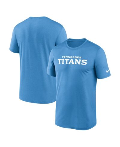 Мужская футболка Nike Dri-FIT Tennessee Titans Primetime Legend, светло-голубая